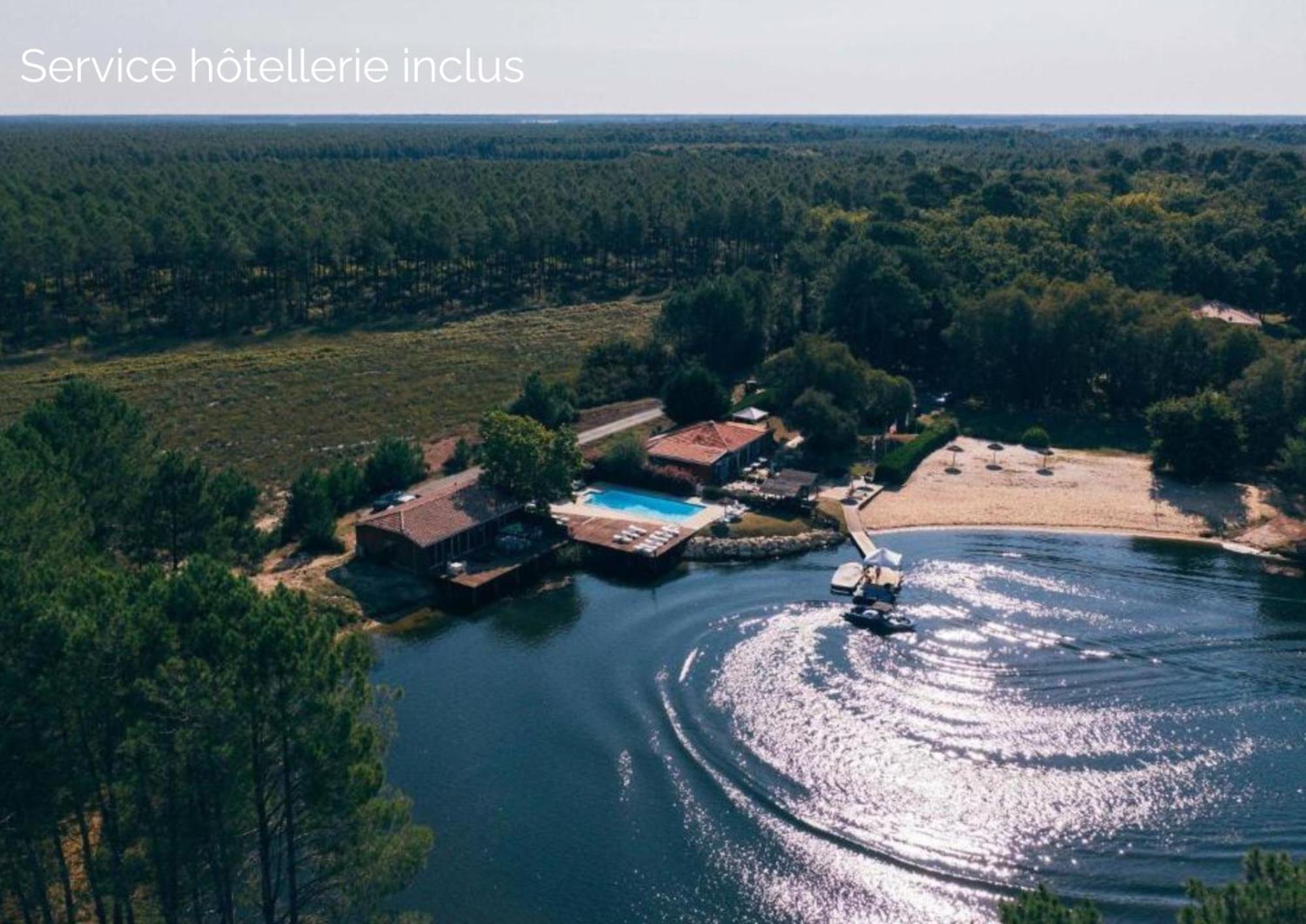 Villa Tout Confort Au Coeur D'Une Base Nautique لاكانو المظهر الخارجي الصورة